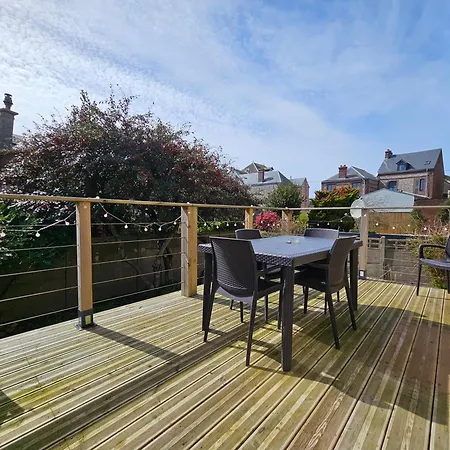 L'etretataise, Maison Avec Parking Plein Centre Étretat